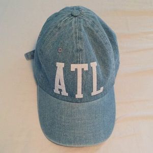 ATL denim baseball cap